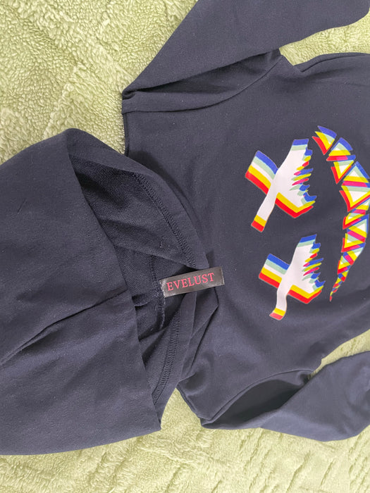 EVELUST Toddler Baby Boy Clothes - Halloween Outfits Cartoon Face Print Hoodie Sweatshirt Pants Fall Winter Clothing Set