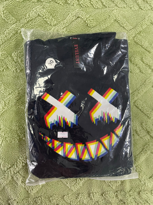 EVELUST Toddler Baby Boy Clothes - Halloween Outfits Cartoon Face Print Hoodie Sweatshirt Pants Fall Winter Clothing Set