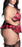 Women's Plus Size Schoolgirl Lingerie Set Costume Roleplay Uniform Sexy Sheer Halter Teddy with Tie & Mini Skirt